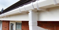 Gutters to collect roof water