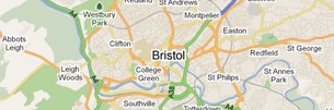 Map of Bristol