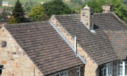 Weathered roof